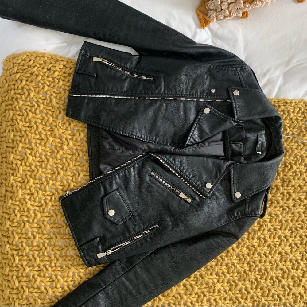 Nasty gal leather jacket